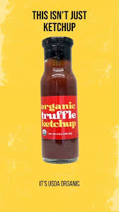 daRosario USDA Organic White Truffle Ketchup 9.5 oz