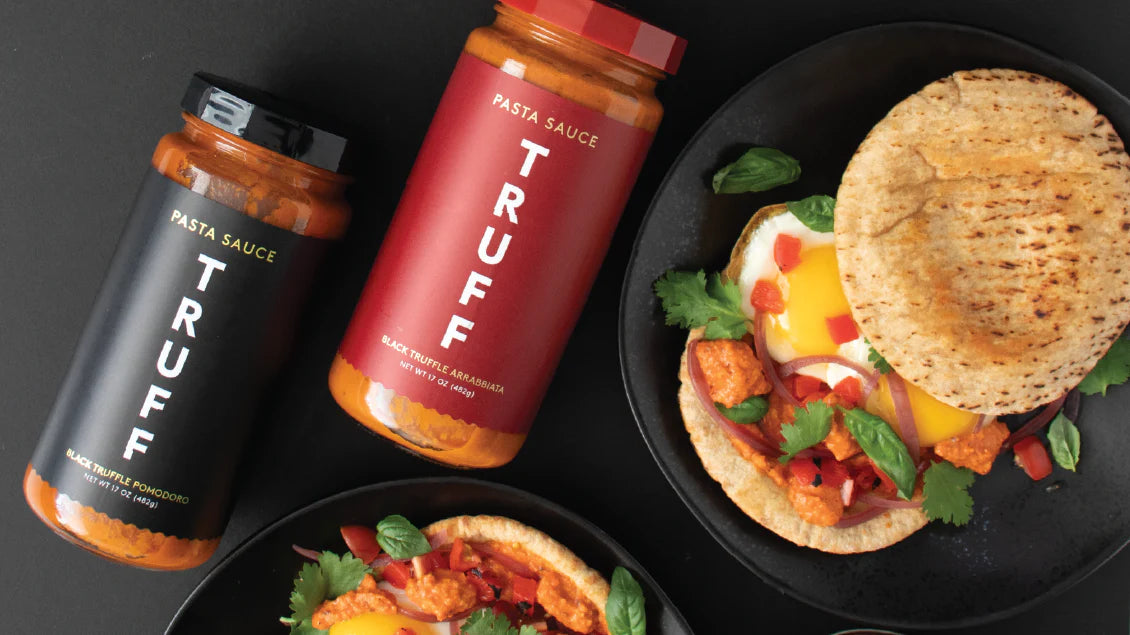 TRUFF Black Truffle Spicy Marinara Pasta Sauce - Non-Gmo,Vegan -2 Pack