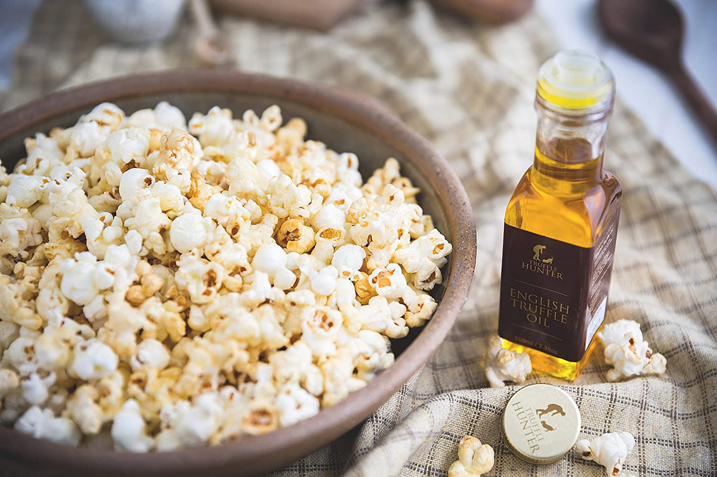 TruffleHunter Truffle Oil Selection Gift Set - White, English & Black Truffle Oil