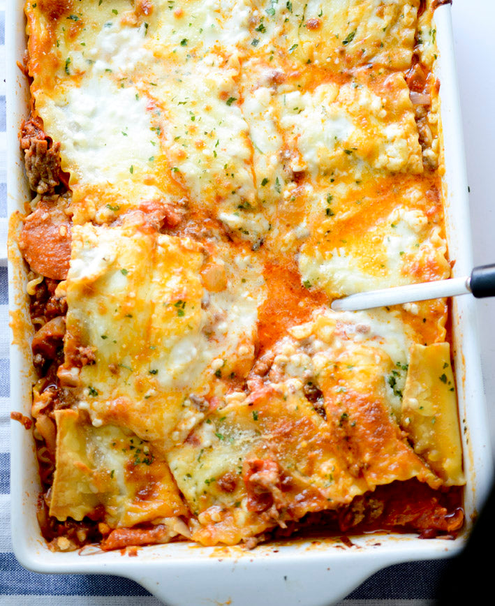 Trisha Yearwood's Cowboy Lasagna