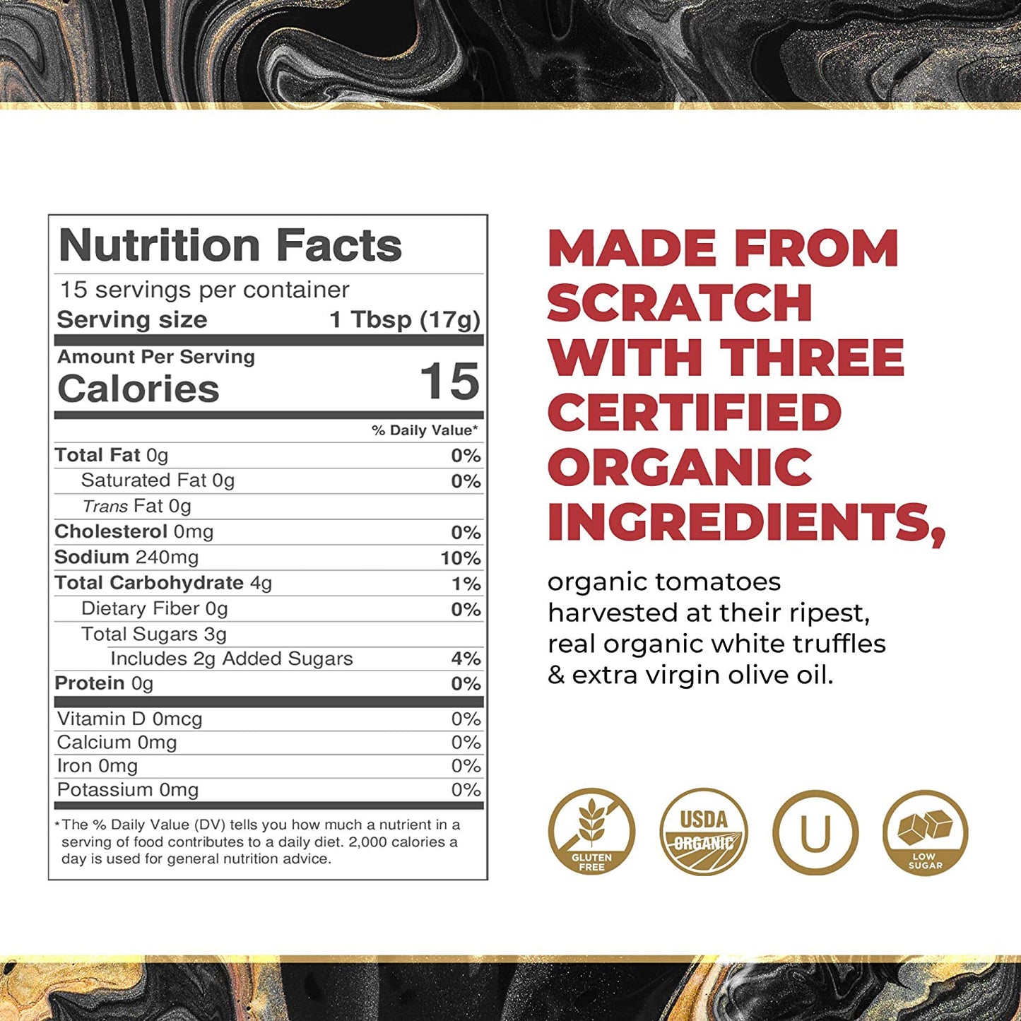 FOODGOD Truffle Ketchup  - 9 oz