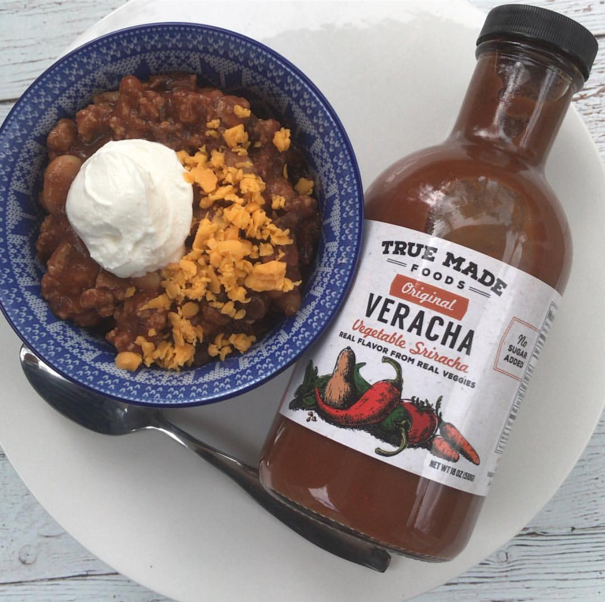 True Made Foods Hot Sauce Original Veracha, Paleo Friendly, Non-GMO, 6 pack