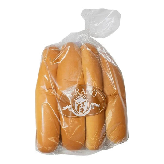 Turano 12" Foot Long Hot Dog Buns - 32/Case