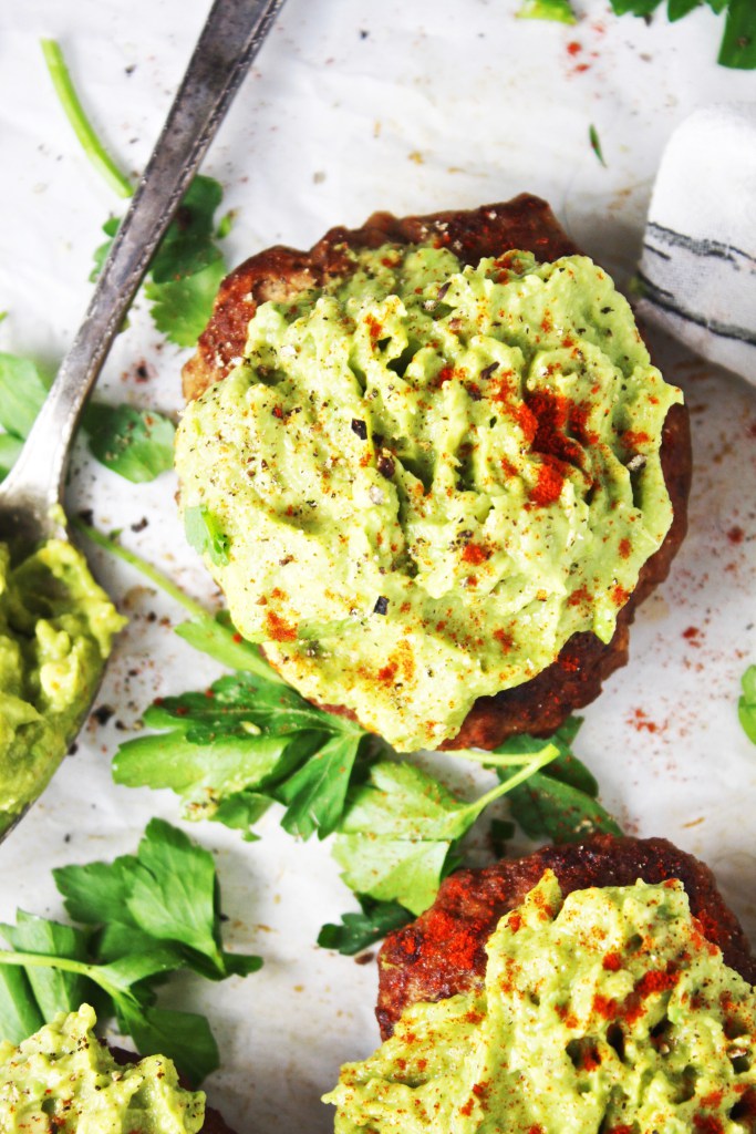 GUACAMOLE TURKEY BURGERS