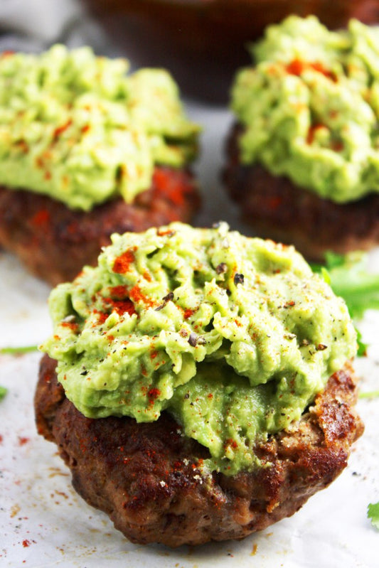 GUACAMOLE TURKEY BURGERS