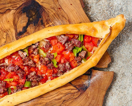 Pide, with Tomato Turkish Style Pizza