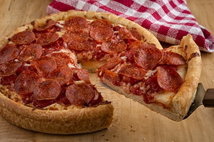 Uno Foods Deep Dish Pepperoni Pizza, 9" - 2 Pack
