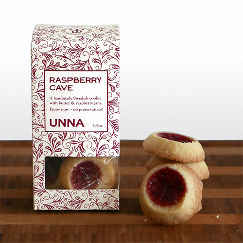 Raspberry Cave Swedish Cookies