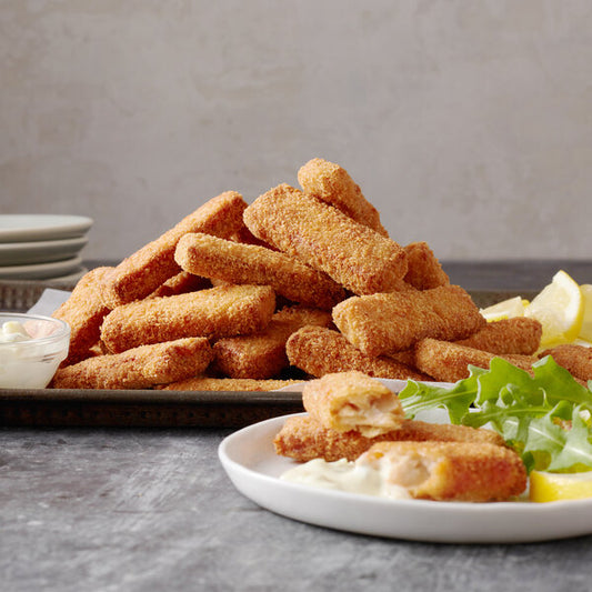 Good Catch Plant Based Vegan Breaded Fish Sticks 200-Count 10 lb. Case