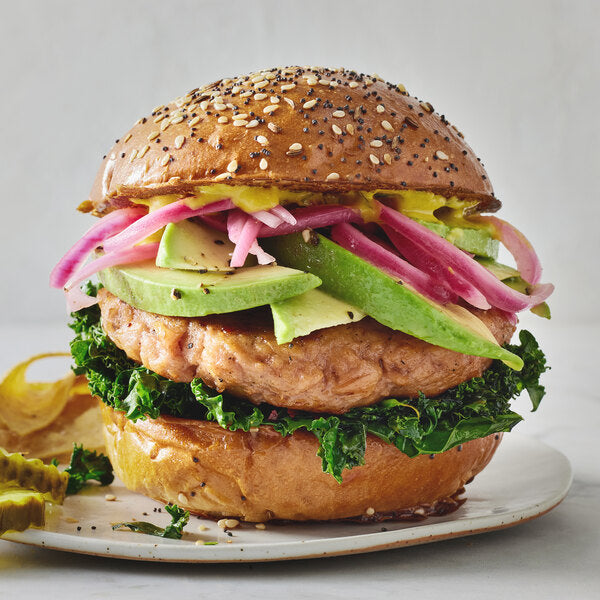Good Catch Plant Based Vegan Salmon Burger - 10 lb