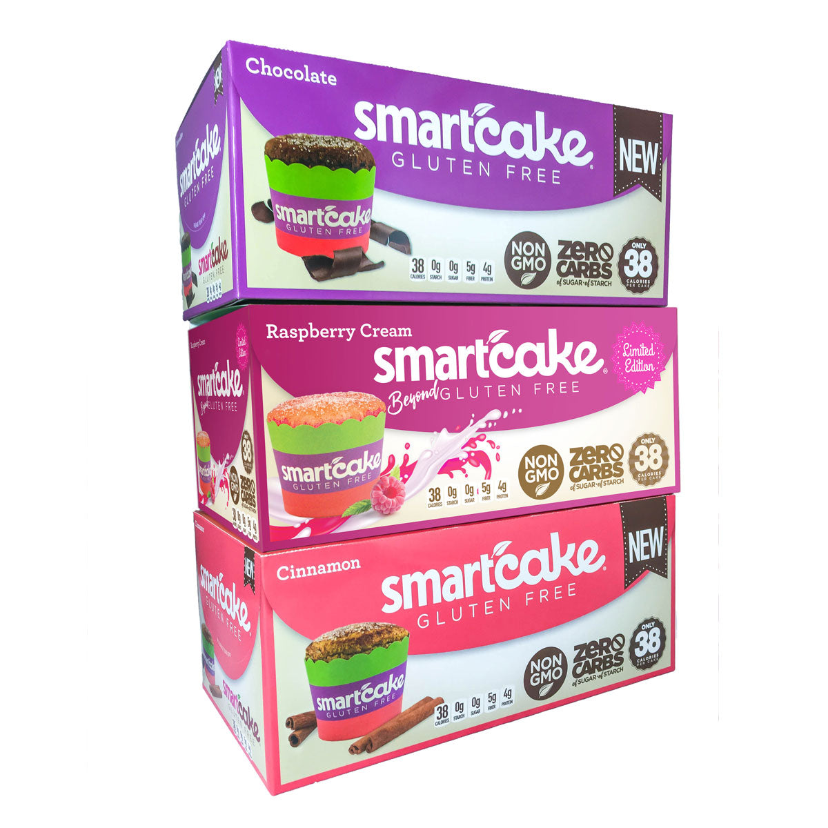 Three Shippers of Smartcakes®