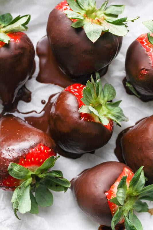 Vegan Chocolate Covered Strawberries - includes 18