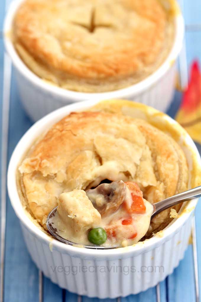 Vegetable Curry Pot Pie