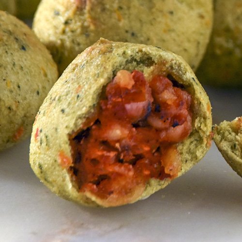 Stuffed Margherita Cauliflower Bites - 2 lb - 6/Case