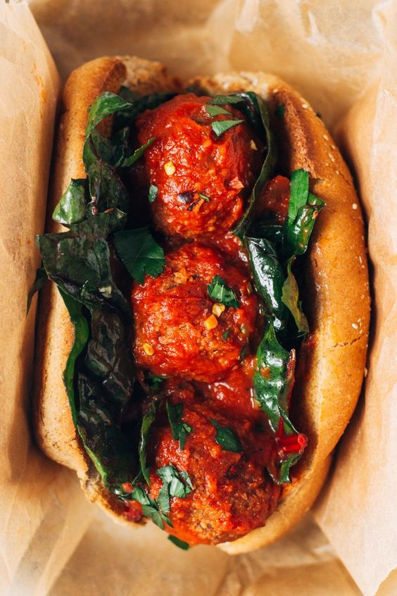 Vegan Meatball Sub