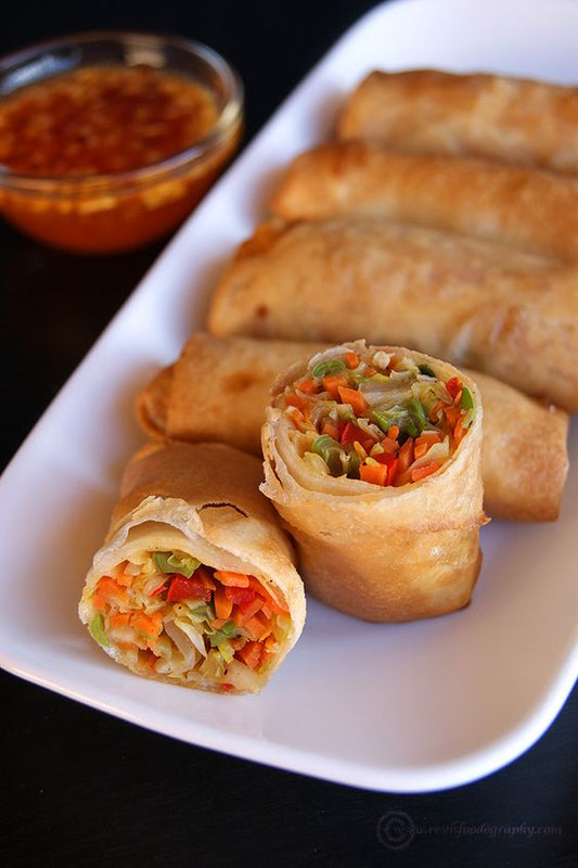 Vegetable Springrolls - 100 pieces per tray