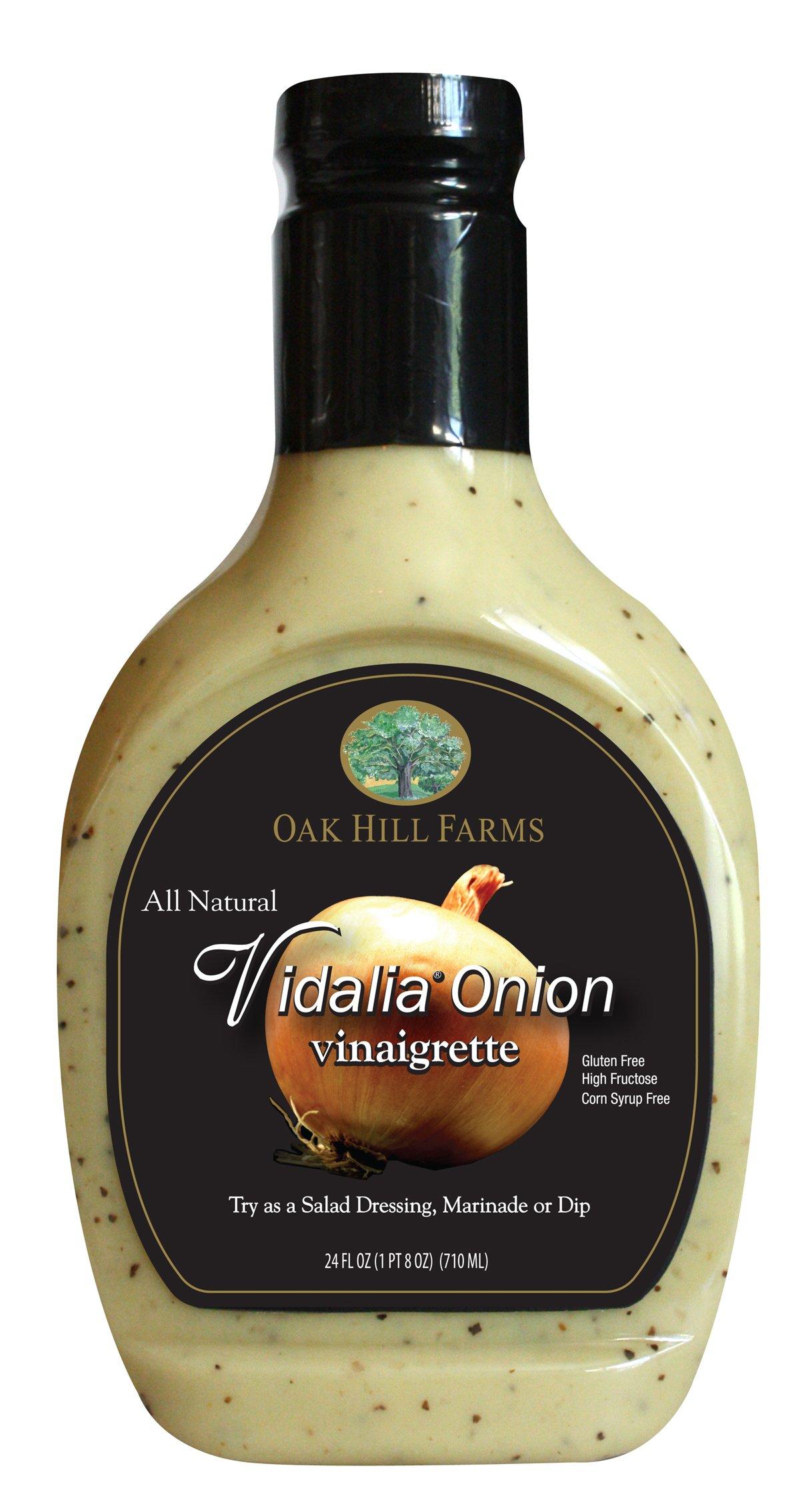 Oak Hill Farms Vidalia Onion Vinaigrette, 24 oz - Pack of 6