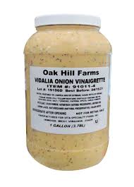 Oak Hill Farms Vidalia Onion Vinaigrette, 1 Gallon