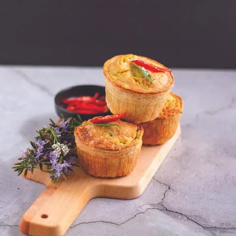 Turmeric Spiced Potato Pie  - includes 12