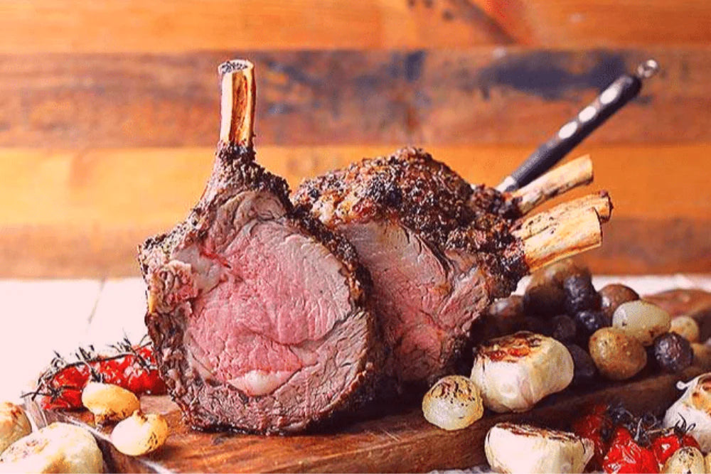 Signature Wagyu Bone In Standing Ribeye Roast - 8 lb