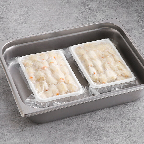 Wild Caught Colossal Lump Crab Meat - 1 lb - 24/Case