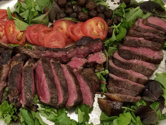 Wagyu Beef New York Strip Steak MS8 - Whole, Cut To Order - 13 lbs, 1 1/2-inch steaks