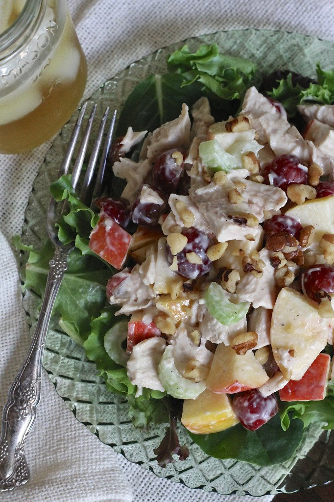 Roast Chicken Waldorf Salad