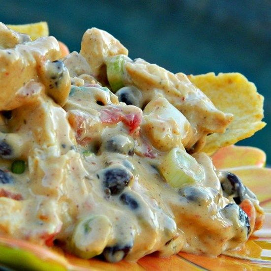 Outrageous Warm Chicken Nacho Dip
