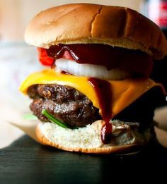Whiskey Cheddar Burgers