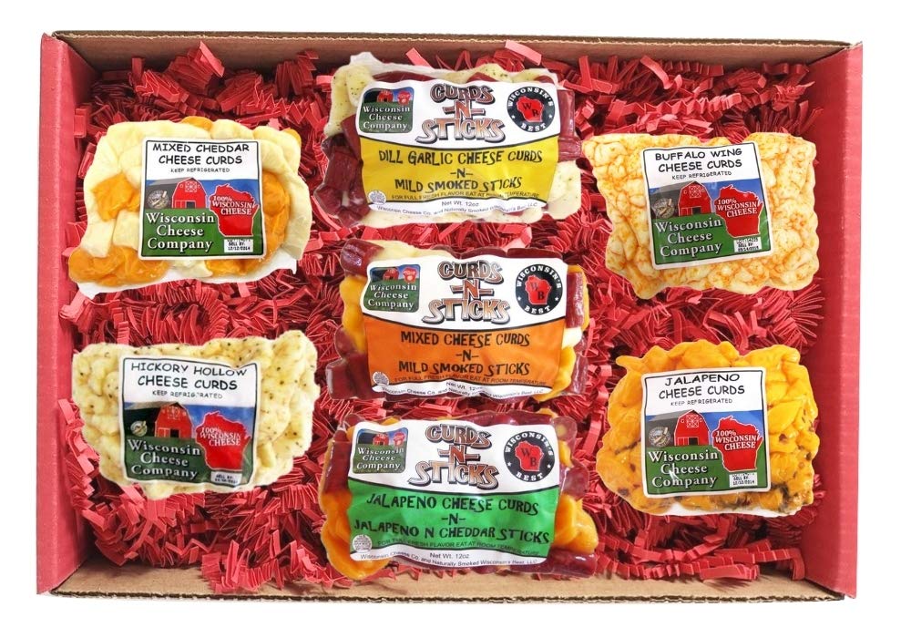 Wisconsin Cheese Curds Variety Gift Collection