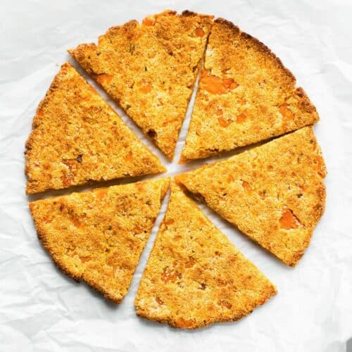 10" Gluten Free Spiced Sweet Potato Pizza Crust - includes 24