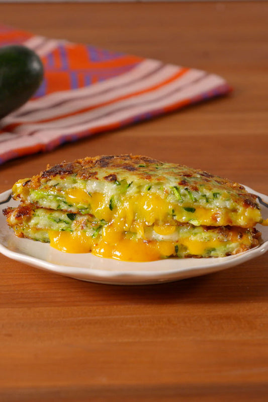 Zucchini Grilled Cheese Sandwich